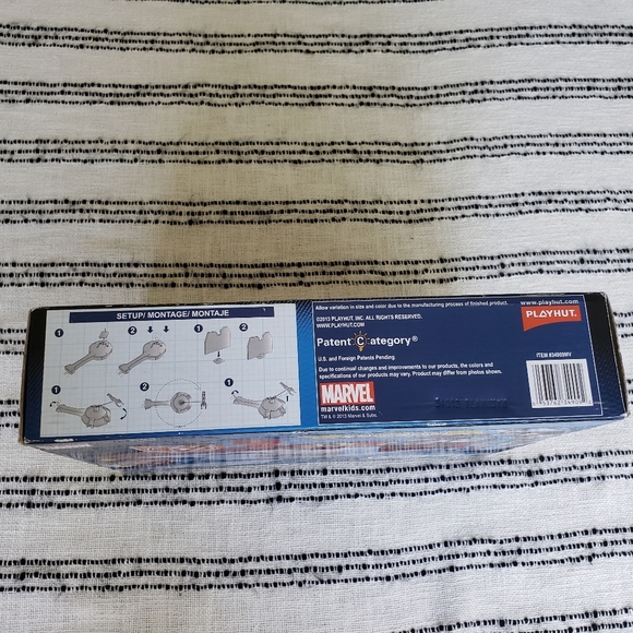 Marvel Avengers Assemble Iron Man Hero Trainer Flying Toy Playset - Picture 8 of 10